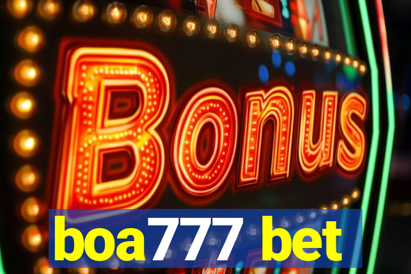 boa777 bet
